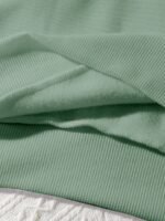 Elorivane Plus Size Sage Green Heart Graphic Crew Neck Pullover Sweatshirt for Fall Winter Teacher Graduation Smart Casual Outfits - Image 20