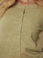 Elorivane Women Crewneck Button Front Cardigan, Long Sleeve Western Cowgirl Fall Winter Country Sweater - Image 19