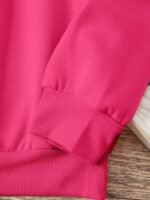 Elorivane Plus Size Sage Green Heart Graphic Crew Neck Pullover Sweatshirt for Fall Winter Teacher Graduation Smart Casual Outfits - Image 4