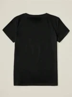 Elorivane Plus Size Halloween Ghost Print Short Sleeve T-Shirt for Summer Daily Wear - Image 2
