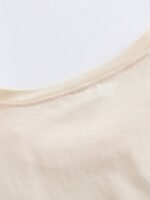 Elorivane Plus Size Halloween Ghost Print Short Sleeve T-Shirt for Summer Daily Wear - Image 13