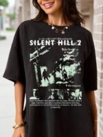 Elorivane Plus Size Halloween Ghost Print Short Sleeve T-Shirt for Summer Daily Wear - Image 14