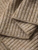 Elorivane Plus Size Ribbed Sweater, V-Neck Tie Front Loose Casual Autumn Winter Pullover Top - Image 5