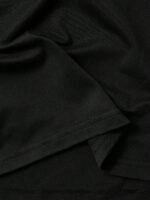 Elorivane Plus Size Black Geometric Top, V-Neck Long Sleeve Soft Tee, Autumn Office Casual Shirt - Image 4
