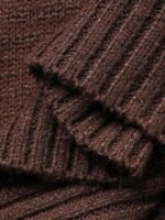 Elorivane Plus Size V-Neck Sweater, Loose Thick Casual Autumn Winter Pullover Top - Image 9