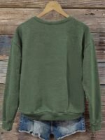Elorivane Women's Thanksgiving Funny Turkey Graphic Sweatshirt | Casual Holiday Party Fall Pullover - Image 10