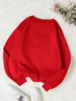 Elorivane Women's Funny Holiday Raglan Sweatshirt, Long Sleeve Crew Neck For Xmas, Thanksgiving & New Year - Image 8