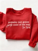 Elorivane Women's Funny Holiday Raglan Sweatshirt, Long Sleeve Crew Neck For Xmas, Thanksgiving & New Year - Image 6