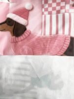 Elorivane Plus Size Cute Printed Crew Neck Long Sleeve Sweatshirt for Fall - Image 7