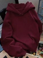 Elorivane Women's Black Glitter Hoodie, Rhinestone Wing Design Cute Casual Sweatshirt for Autumn Back To School - Image 12
