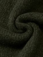 Elorivane Women's Commuter Minimalist Solid Color Knit Sweater, Autumn Winter - Image 14