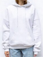 Elorivane Women's Light Grey Angel Wings Sweatshirt, Sequin Embroidery Y2K Dropped Shoulder Fall - Image 19