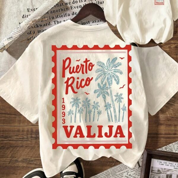 Elorivane Women's Seaside Coconut Palm Graphic Tee, Round Neck Casual Short Sleeve Top for Spring Summer Vacation