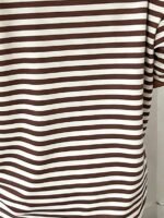 Elorivane Women's White Striped Open Shoulder Tee, Plus Size Y2K Street Style Summer - Image 8