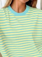 Elorivane Women's Oversized Loose Tee, Casual Summer Vacation - Image 57