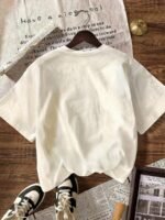 Elorivane Women's Dachshund Graphic Tee, Casual Summer Vacation - Image 2