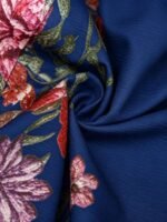 Elorivane Plus Size Women Summer Short Sleeve Floral Print Dress, Patchwork Lace Trim, Resort Wear Casual Holiday Embroidered Beach Vacation Black - Image 19