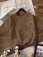 Elorivane Women's Praise The Lord Leopard Print Tee, Christian Casual Summer - Image 11