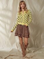Elorivane Women Crewneck Button Front Cardigan, Long Sleeve Western Cowgirl Fall Winter Country Sweater - Image 23