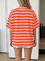 Elorivane Women's Oversized Loose Tee, Casual Summer Vacation - Image 95
