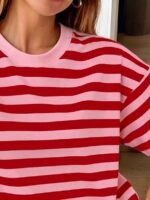 Elorivane Women's Oversized Loose Tee, Casual Summer Vacation - Image 83