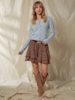 Elorivane Women Crewneck Button Front Cardigan, Long Sleeve Western Cowgirl Fall Winter Country Sweater - Image 30