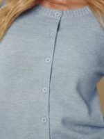 Elorivane Women Crewneck Button Front Cardigan, Long Sleeve Western Cowgirl Fall Winter Country Sweater - Image 31