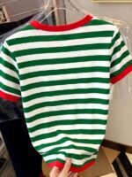 Elorivane Women's White Sardine Can Print Tee, Plus Size Casual - Image 2