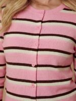 Elorivane Women Crewneck Button Front Cardigan, Long Sleeve Western Cowgirl Fall Winter Country Sweater - Image 37