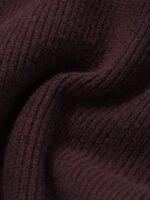 Elorivane Plus Size Brown Sweater, Asymmetric Placket Lace-Up Casual Commute Autumn Winter Pullover Top - Image 3