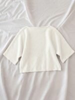 Elorivane Women's Grey Boat Neck Sweater, Minimalist Street Style - Image 20