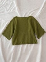Elorivane Women's Grey Boat Neck Sweater, Minimalist Street Style - Image 26