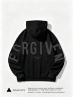 Elorivane Women's FORGIVEN Christian Hooded Sweatshirt, Cozy Casual Long Sleeve - Image 18