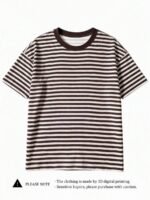 Elorivane Women's Oversized Loose Tee, Casual Summer Vacation - Image 32