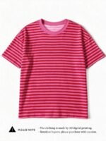Elorivane Women's Oversized Loose Tee, Casual Summer Vacation - Image 61