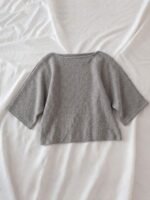 Elorivane Women's Grey Boat Neck Sweater, Minimalist Street Style - Image 10
