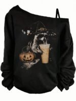 Elorivane Plus Size Moon & Star Print Sleeveless Camisole Long Sleeve T-Shirt for Spring Summer Spring Break Fall - Image 22
