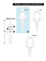 Elorivane Women Gray Solid Pleated Sweatshirt, Asymmetrical Neck Long Sleeve Grunge Fall Pullover - Image 14