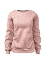 Elorivane Plus Size Floral Patchwork Print Pullover Sweatshirt for Spring Autumn Winter Casual Holiday Style - Image 13