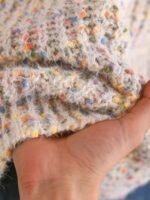 Elorivane Plus V-Neck Colorful Chunky Knit Pullover Sweater, Winter Top - Image 7