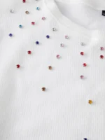 Elorivane Minimalist Crew Neck Long Sleeve Sweatshirt - Image 8
