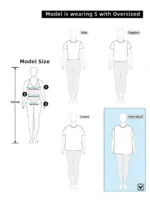 Elorivane Unisex Khaki Number Graphic T-Shirt, Loose V-Neck Y2K Streetwear Short Sleeve Top - Image 14